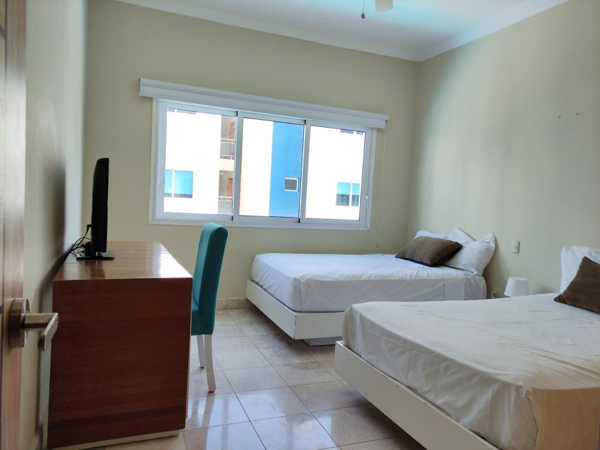 Chic Beachfront Apartment - Private Beach Access Пунта-Кана Экстерьер фото